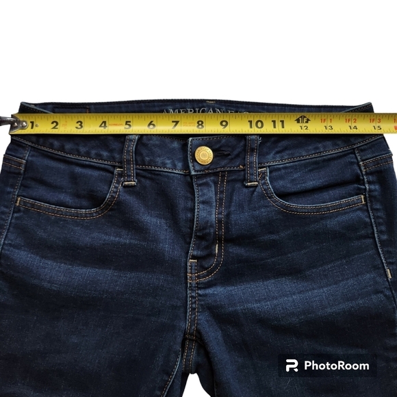 American Eagle sz 4 Short Jegging Skinny Jeans - Picture 5 of 7